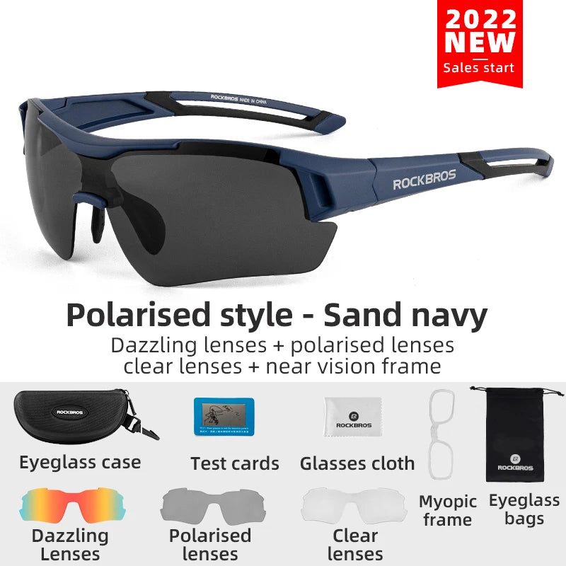 ROCKBROS Polarized Cycling Sunglasses