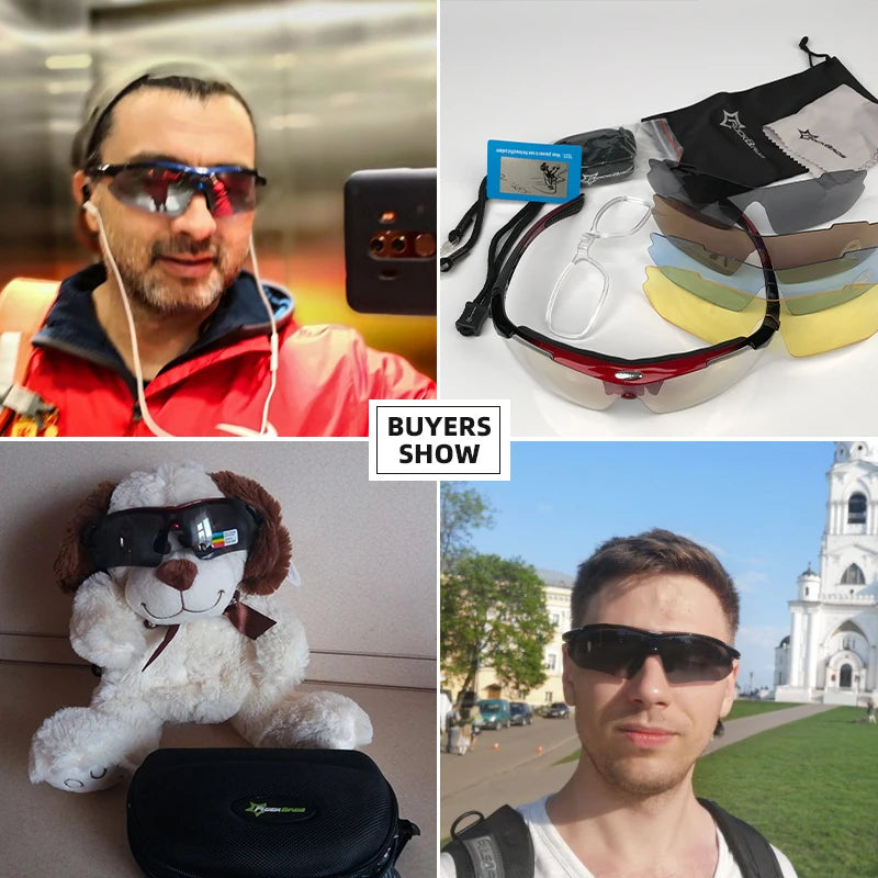 ROCKBROS Polarized Cycling Sunglasses