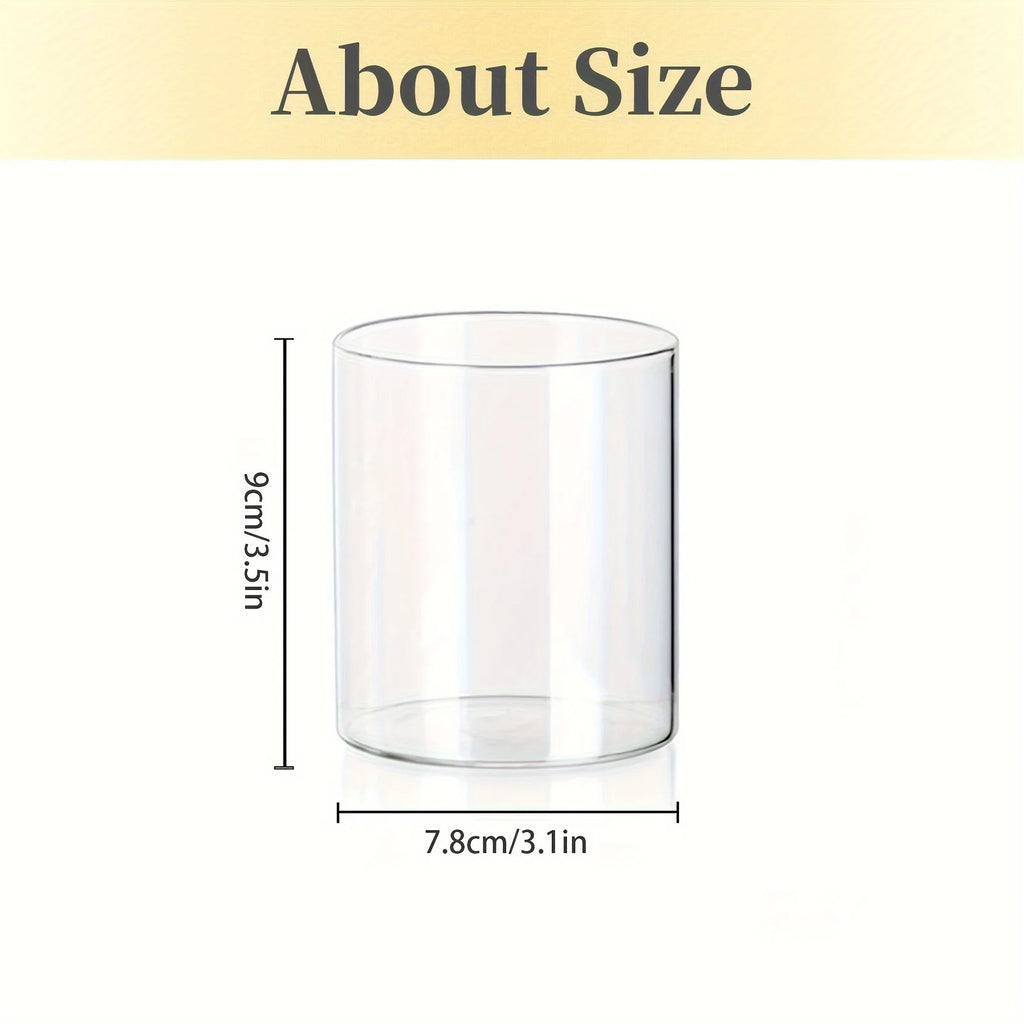 Acrylic Cylinder Candle Vases (3-Set)