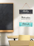 Wooden Inspirational Wall Art