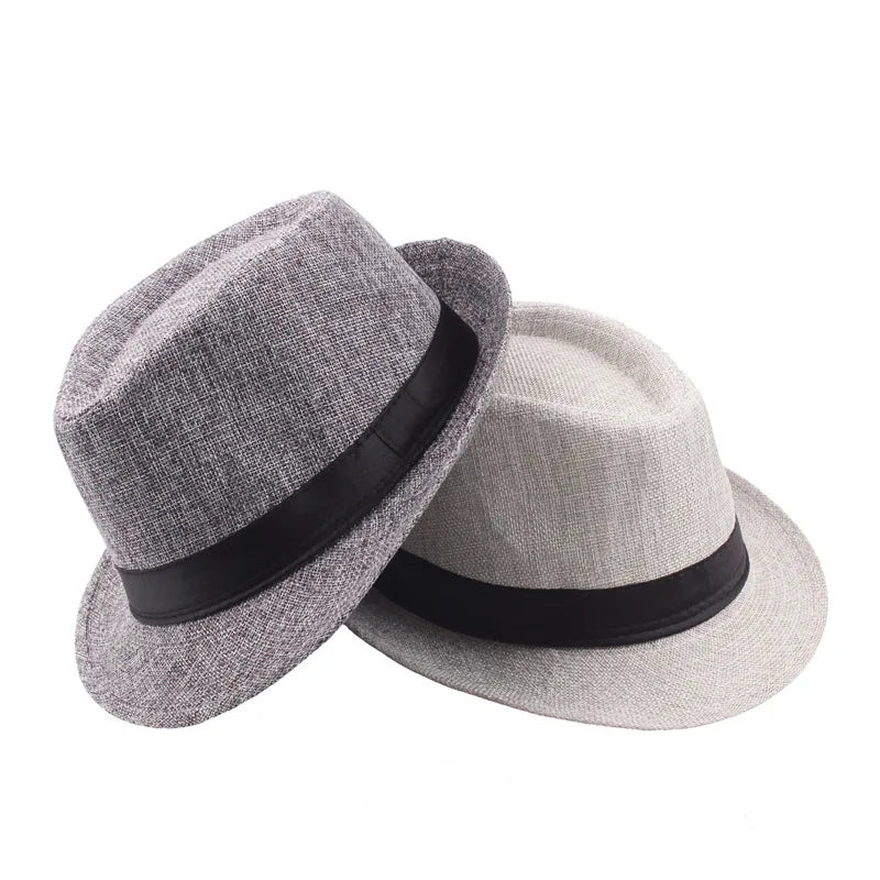 Wide-Brim Panama Sun Hat