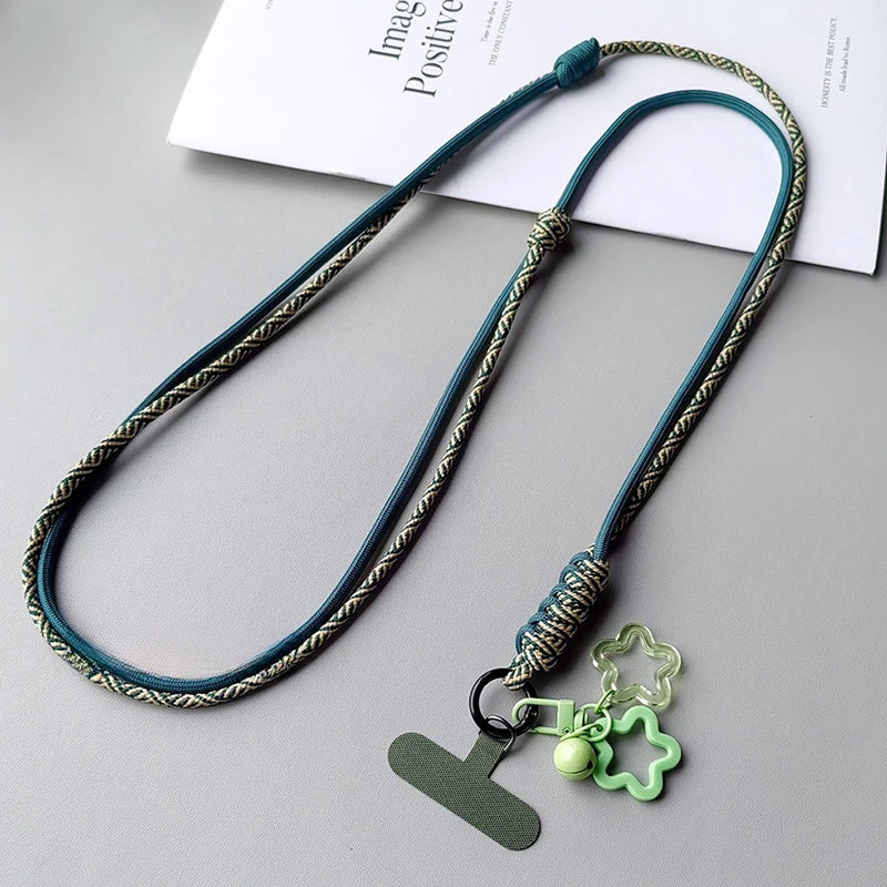 Braided Crossbody Phone Lanyard
