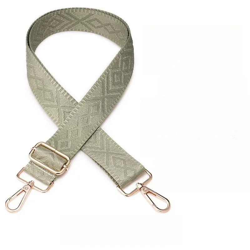 Jacquard Crossbody Bag Strap