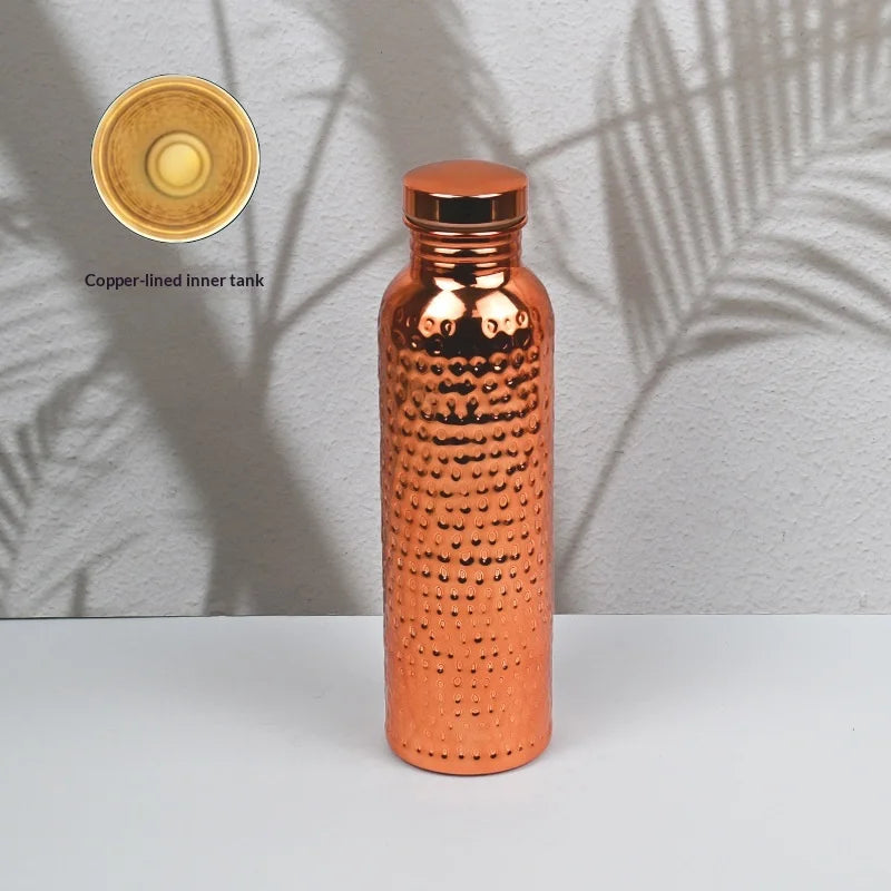 800ml Copper Sports Water Bottle