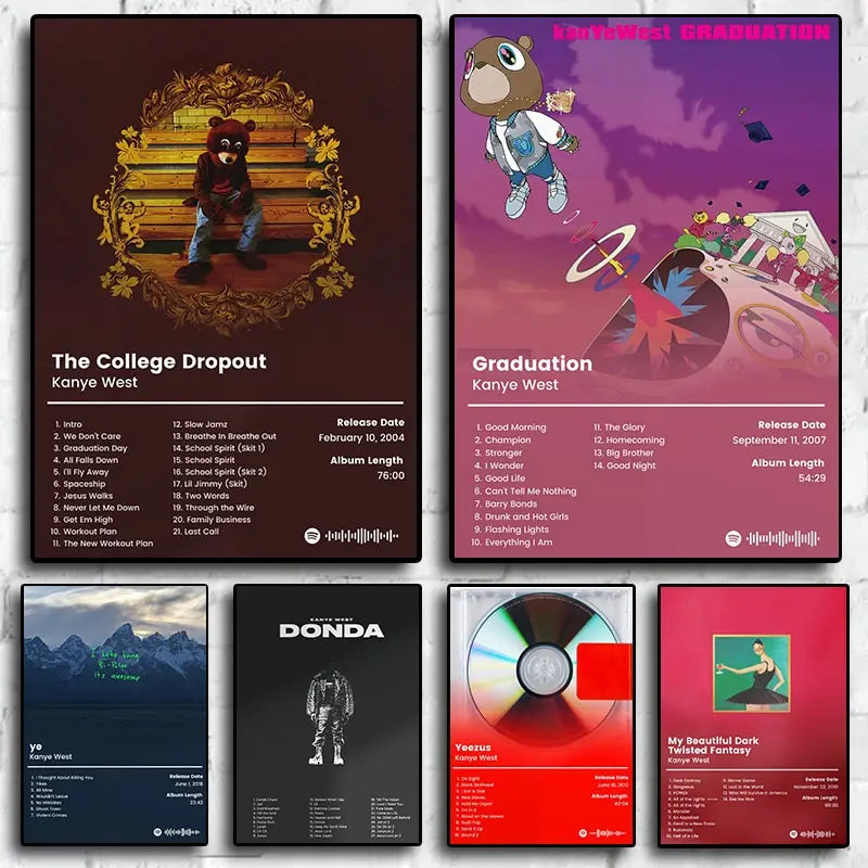Hip-Hop Icon Canvas Poster