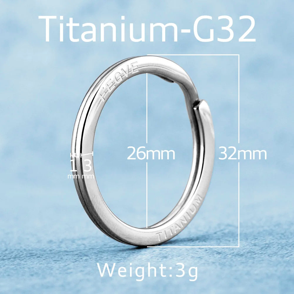 Titanium Flat Key Organizer