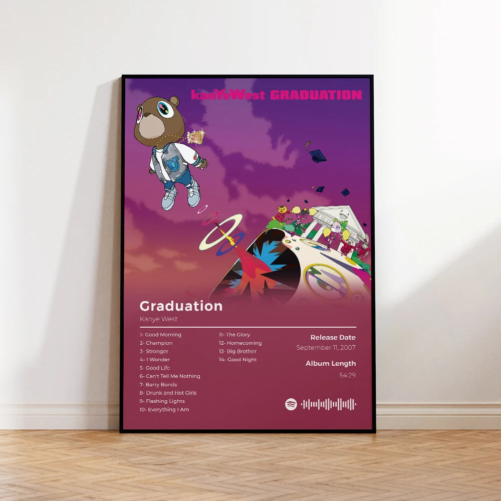 Hip-Hop Icon Canvas Poster
