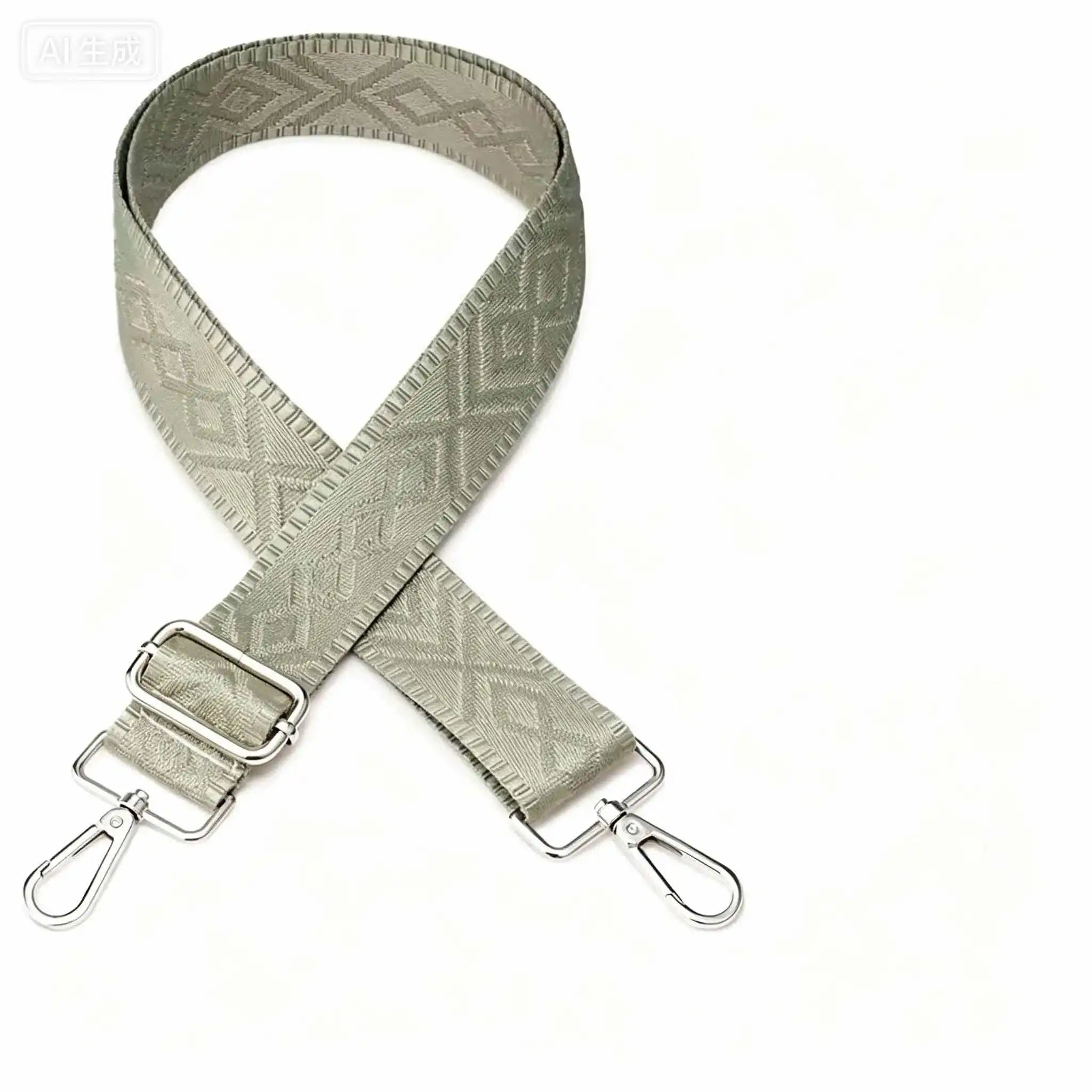 Jacquard Crossbody Bag Strap
