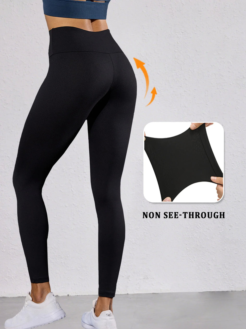 High-Waist Tummy-Control Leggings (3-Pack)