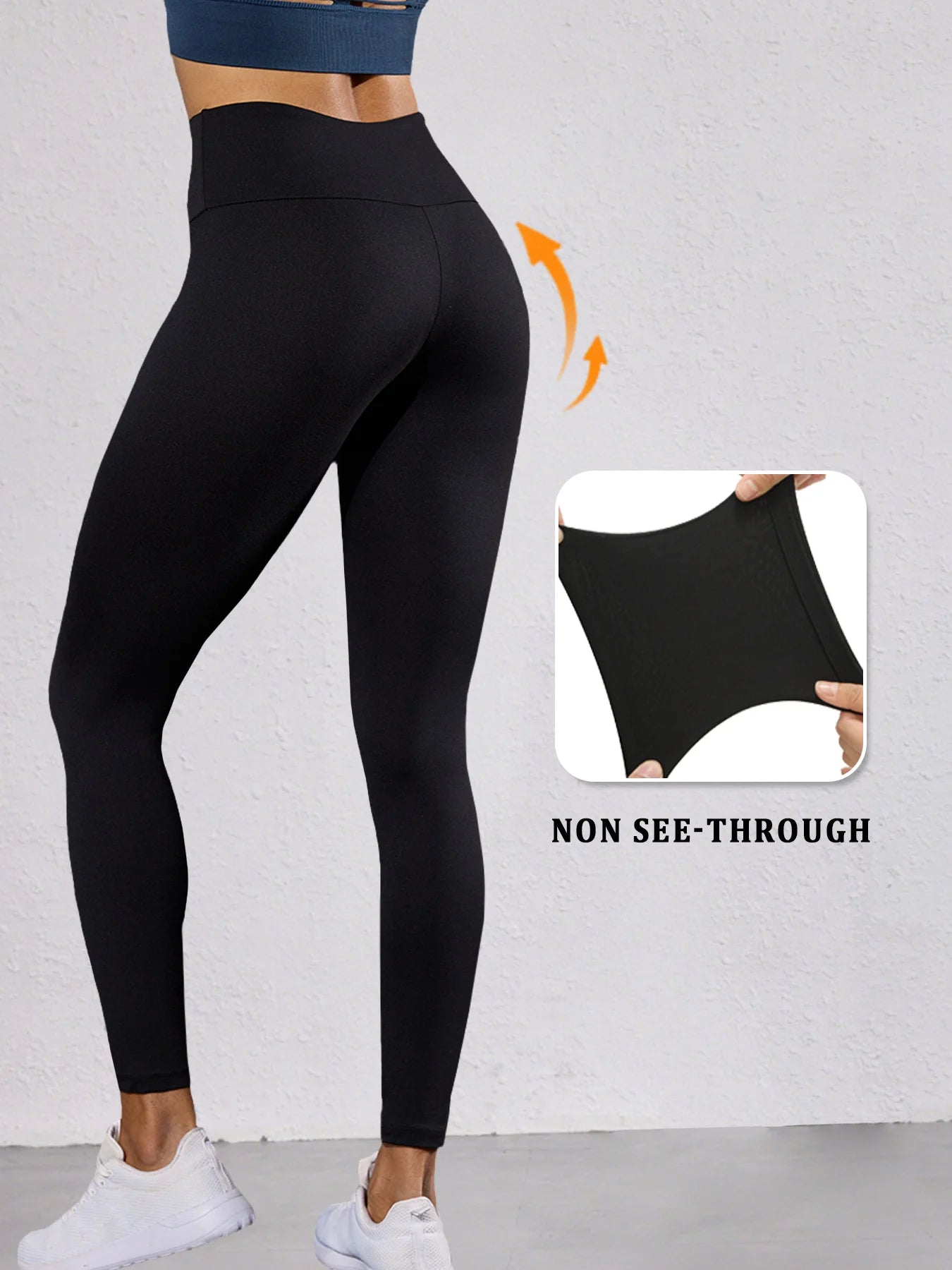 High-Waist Tummy-Control Leggings (3-Pack)