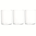 Acrylic Cylinder Candle Vases (3-Set)