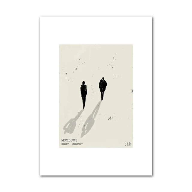 Minimalist Lemon Vase Wall Art