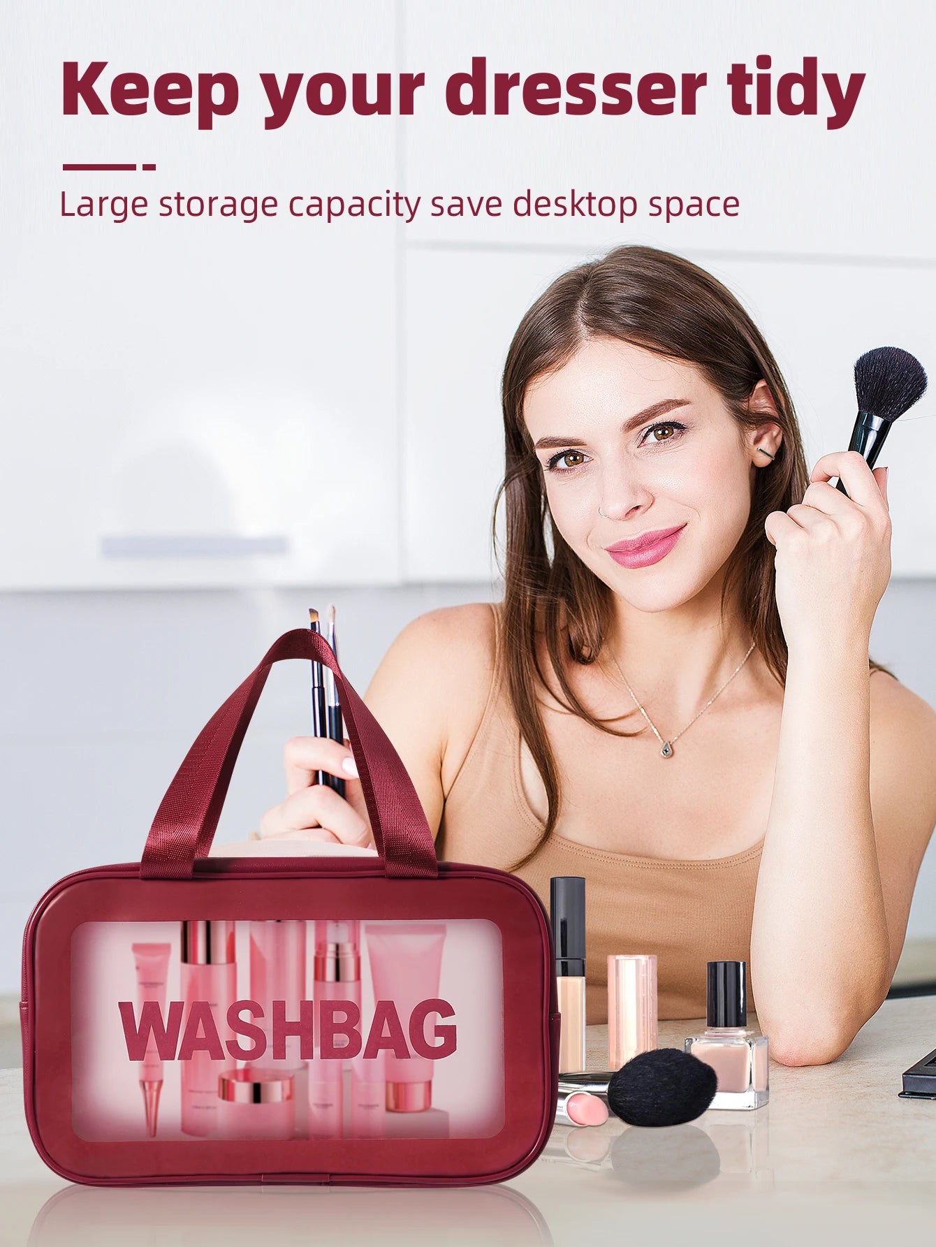 47-Piece Makeup Brush Set