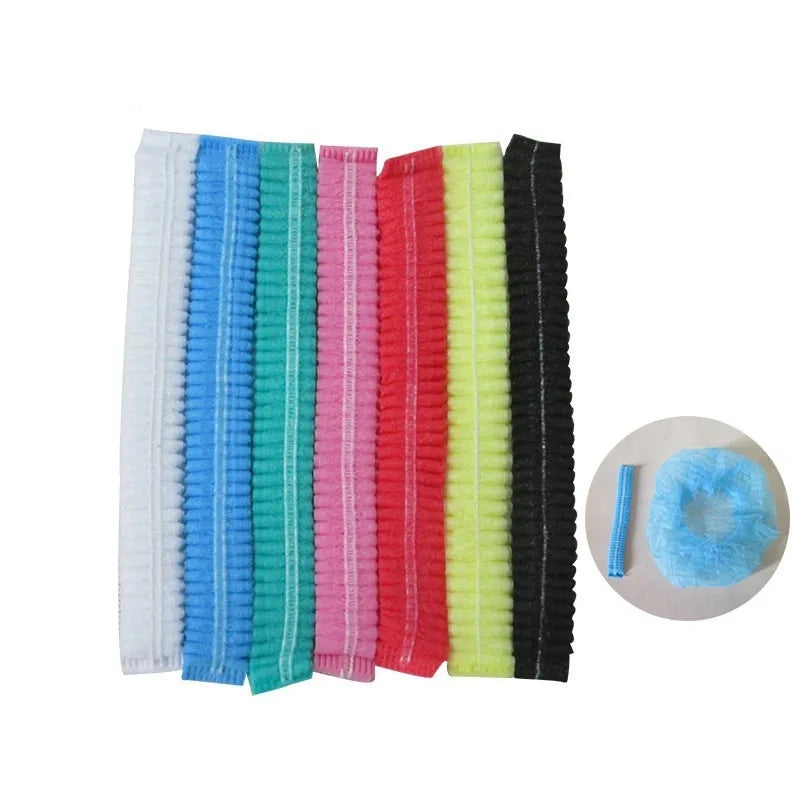 Disposable Bouffant Caps (100-Pack)