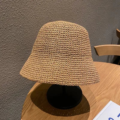 Woven Straw Sun Hat