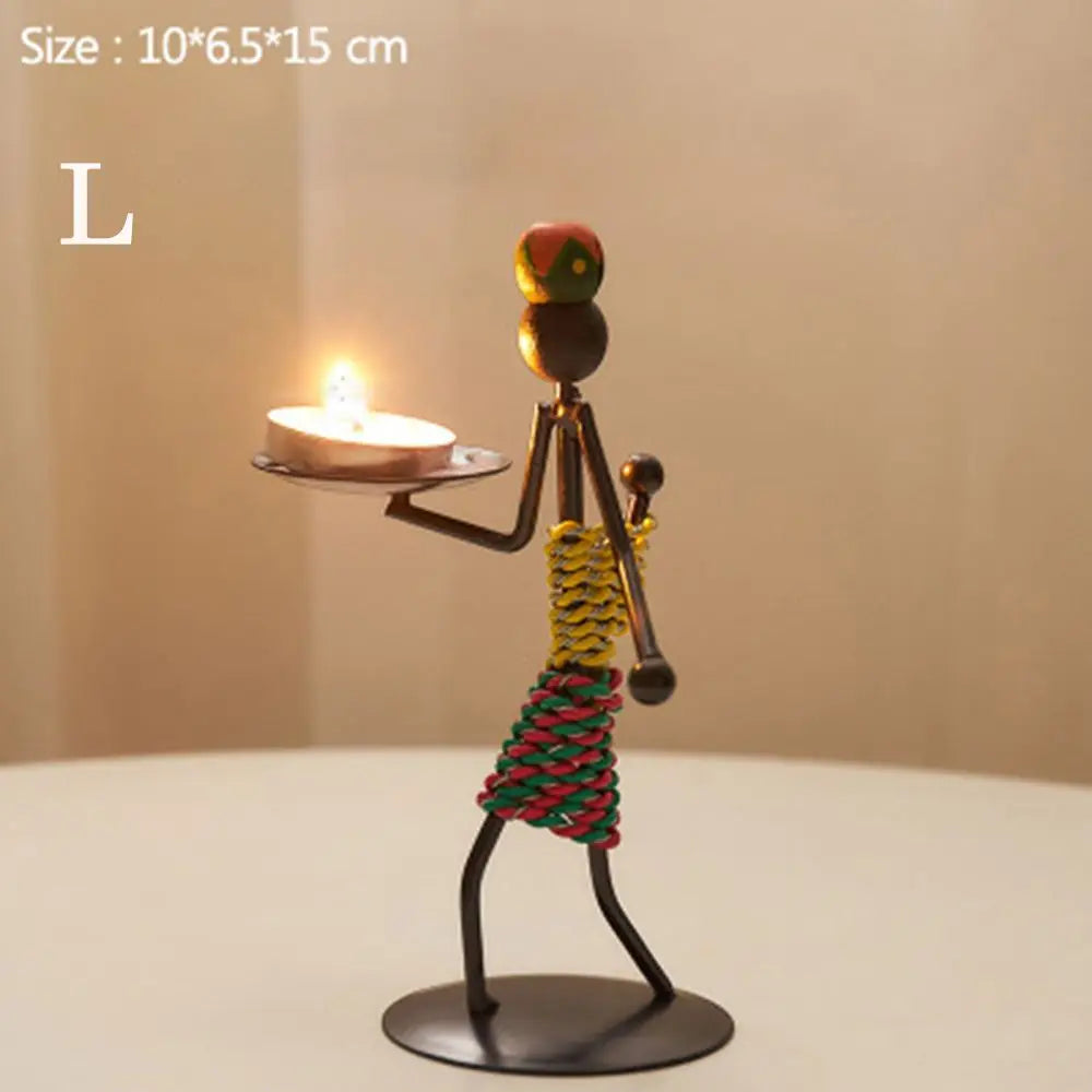 Nordic Figurine Candle Holder