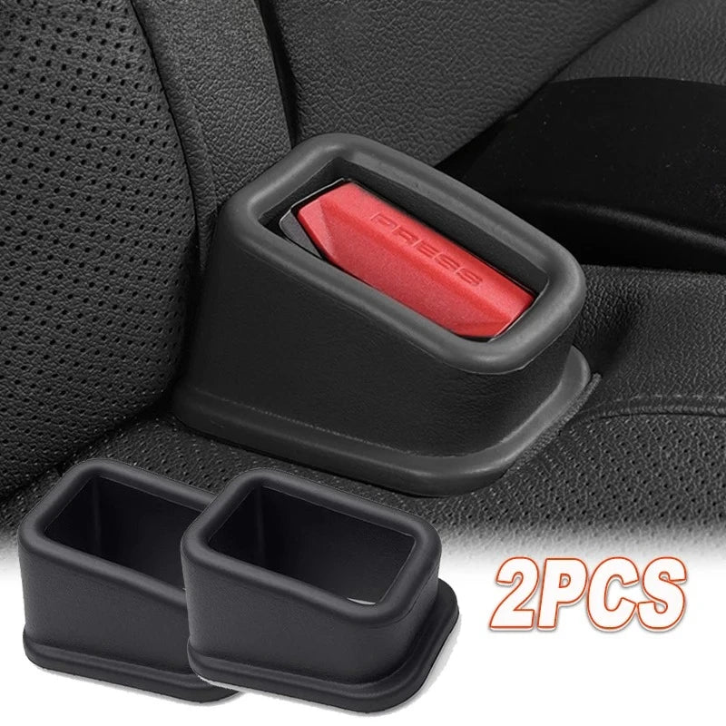 Car Seat Belt Buckle Holders (2-Pack)
