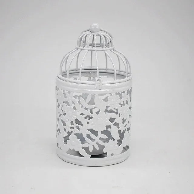 Vintage Birdcage Candle Lantern