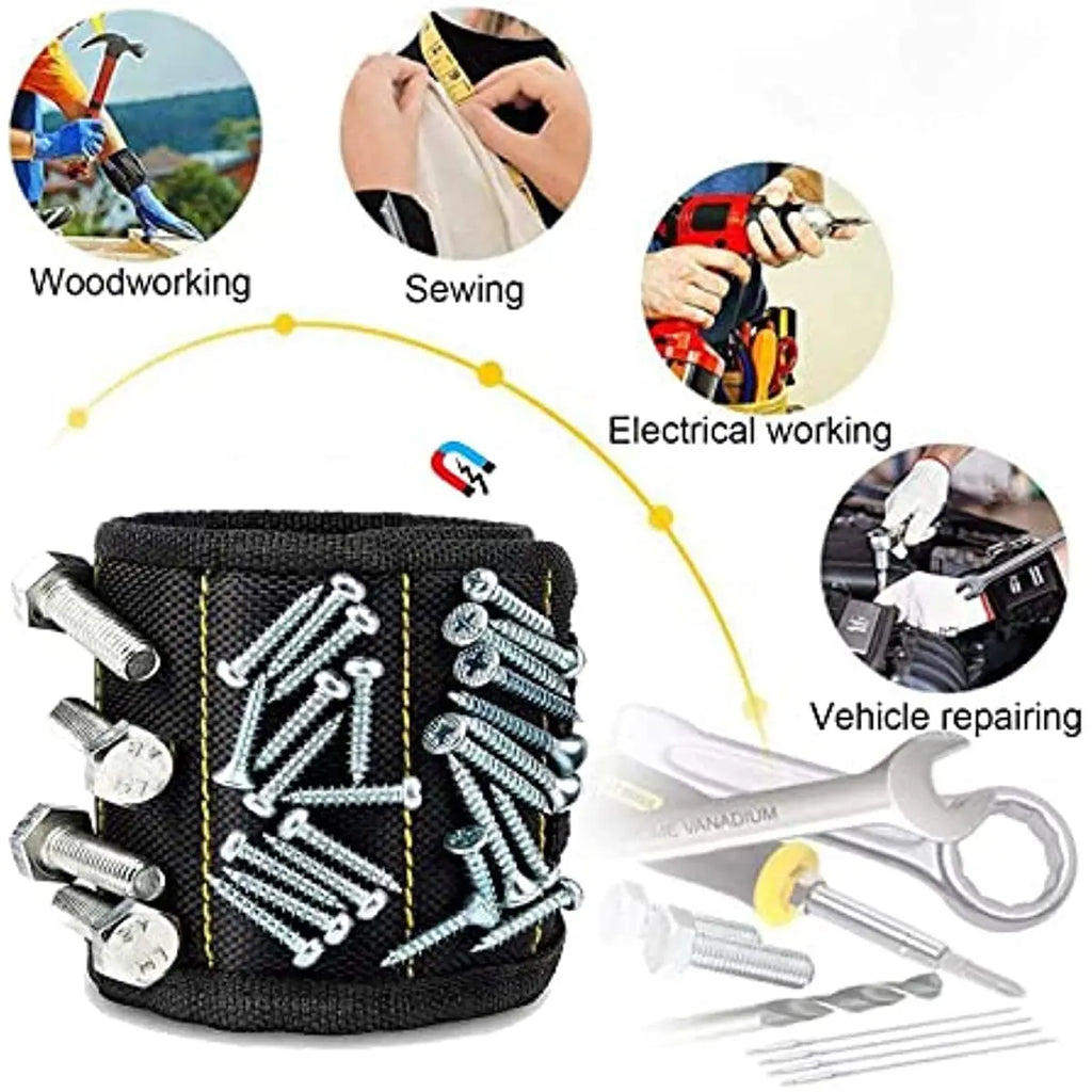 Magnetic Screw Wristband