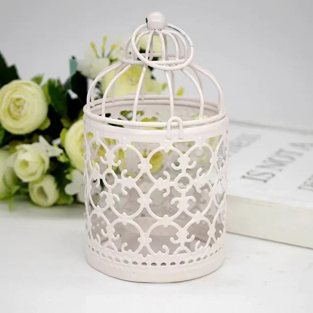 Vintage Birdcage Candle Lantern