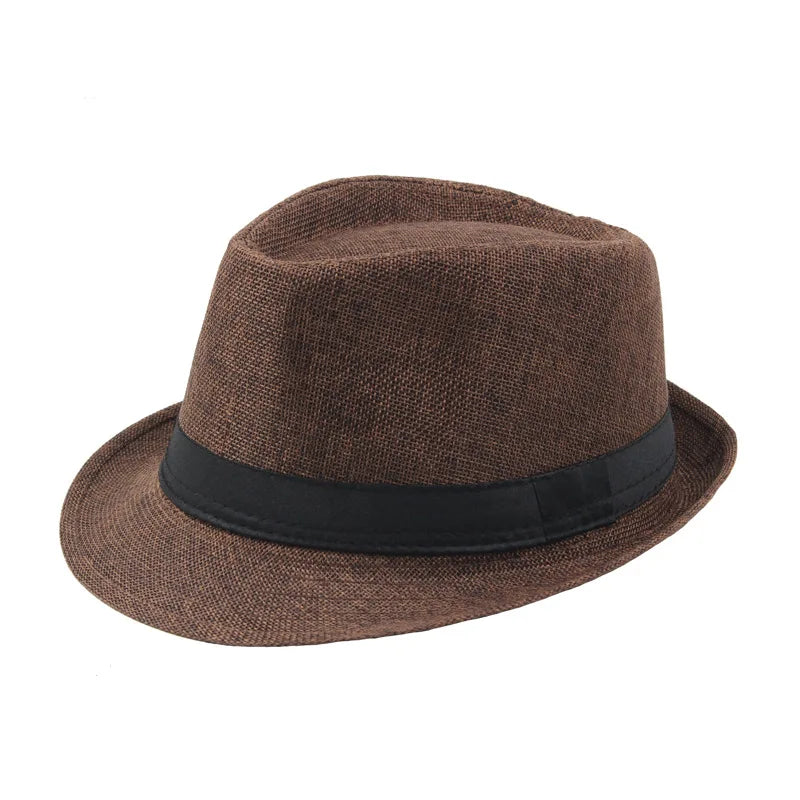 Wide-Brim Panama Sun Hat