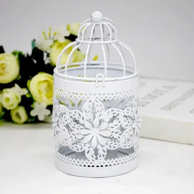 Vintage Birdcage Candle Lantern
