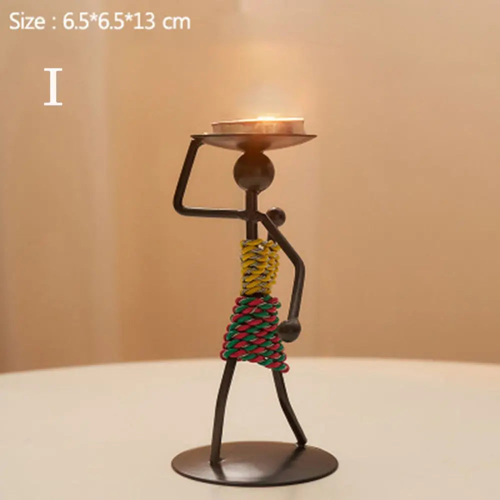 Nordic Figurine Candle Holder