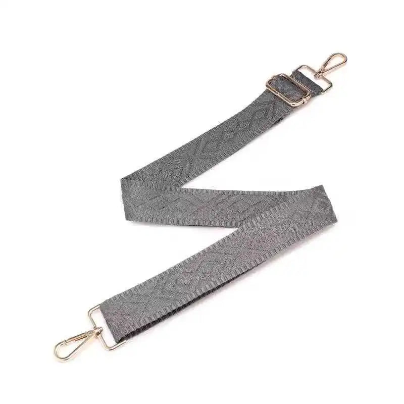 Jacquard Crossbody Bag Strap