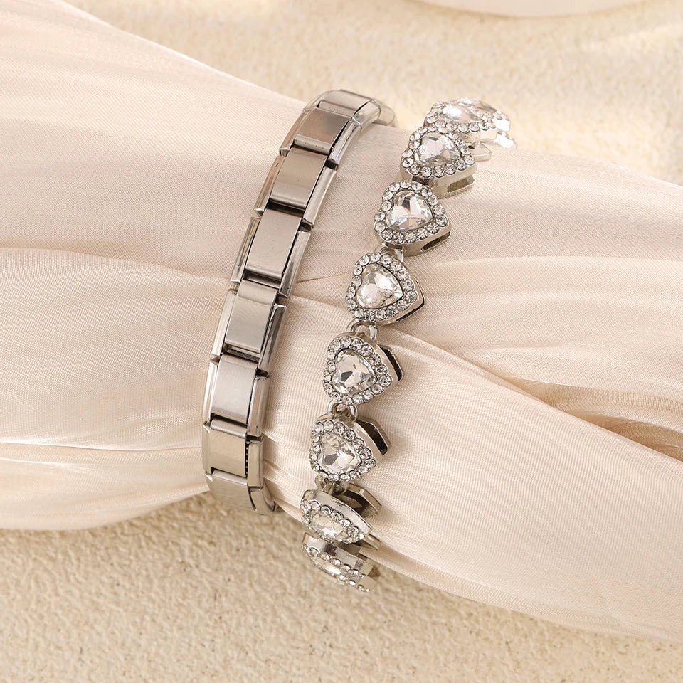 Italian Square Link Bracelet