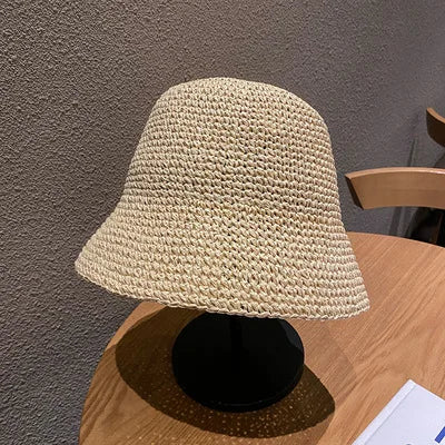 Woven Straw Sun Hat