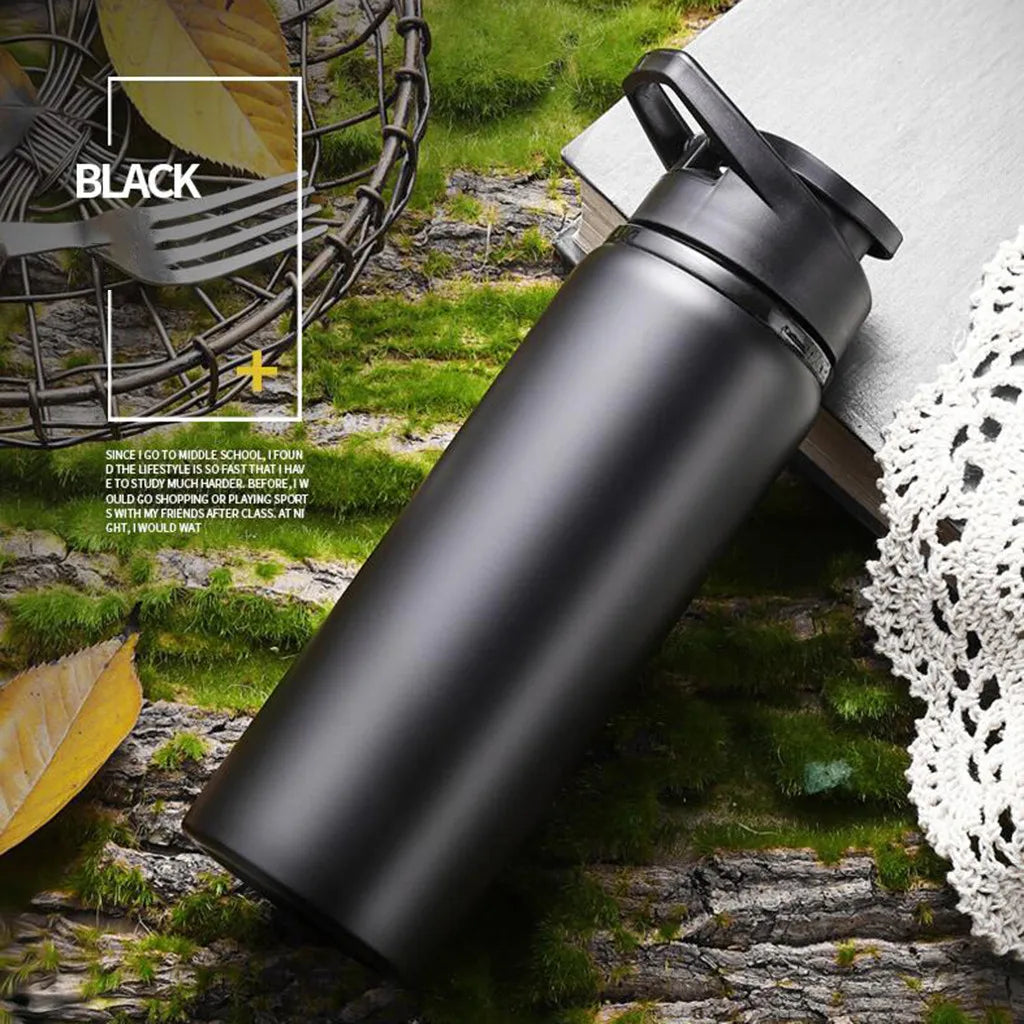 Matte Steel Sports Water Bottle