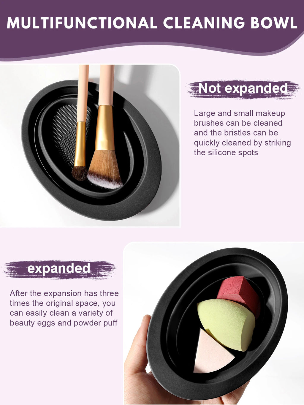 54-Piece Makeup Brush Set