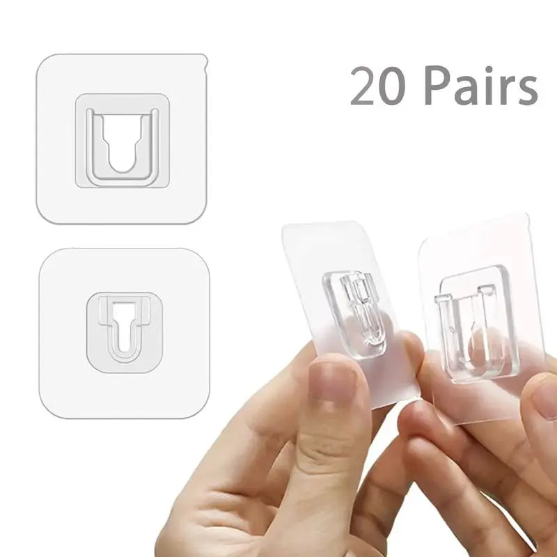 Adhesive Wall Hooks (Set)