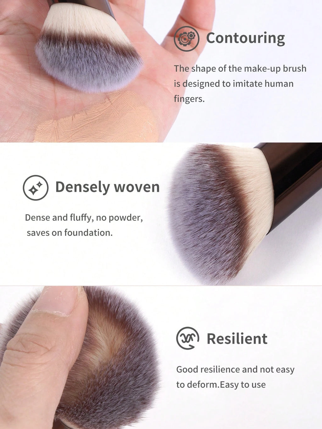 22-Piece Makeup Brush Set with Bag