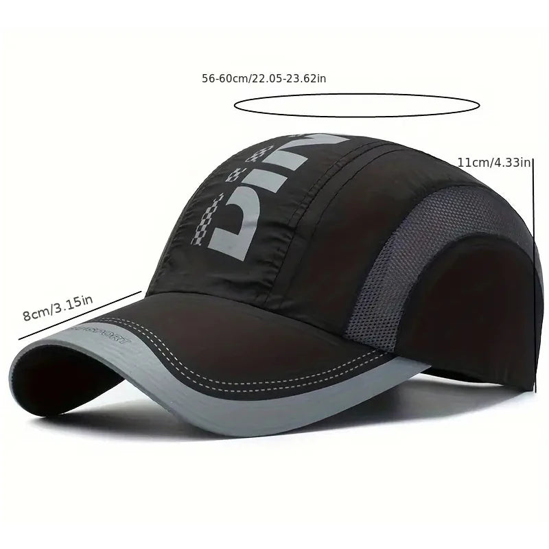 Quick-Dry Mesh Sports Cap