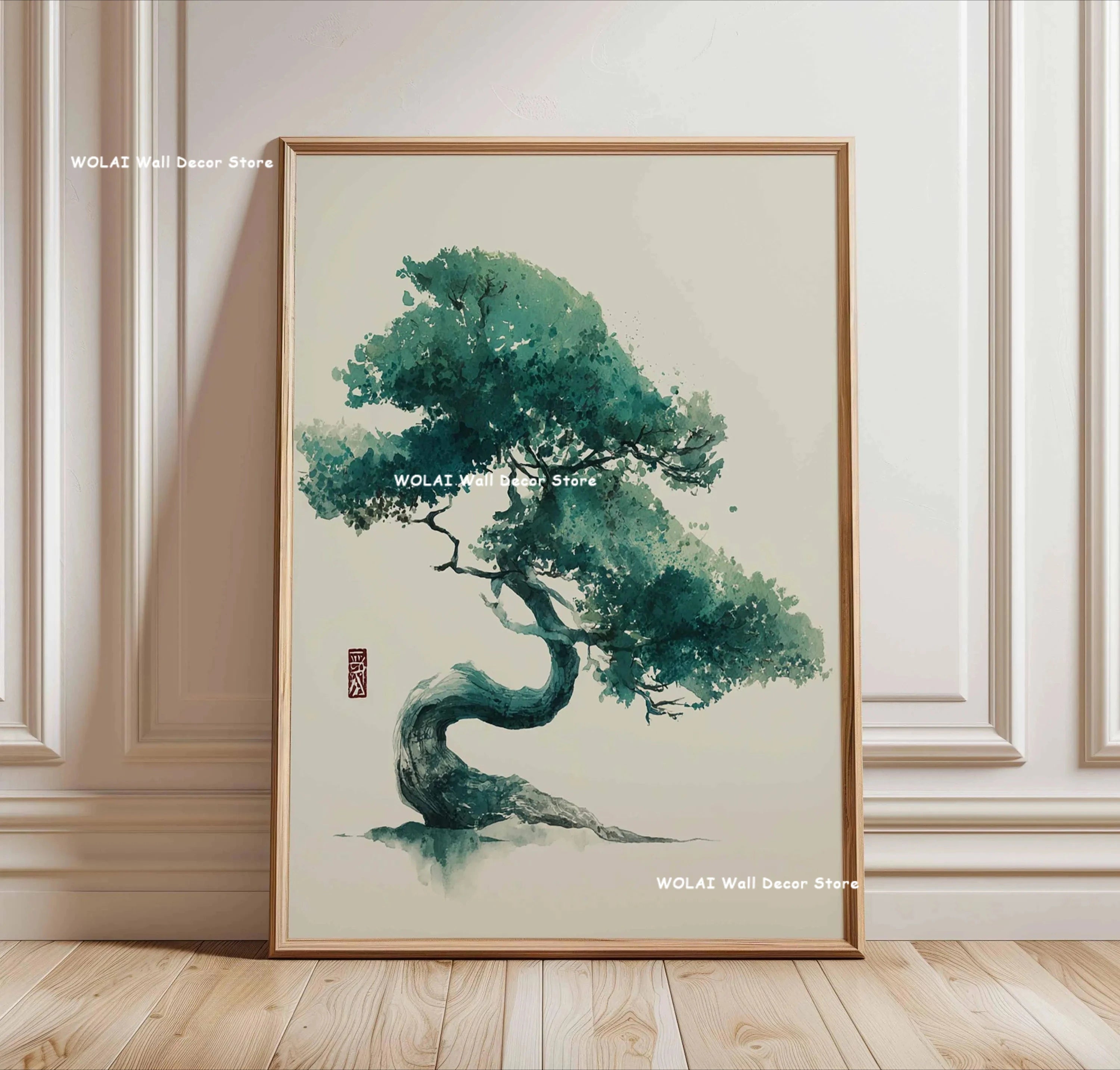 Zen Koi Forest Canvas Wall Art