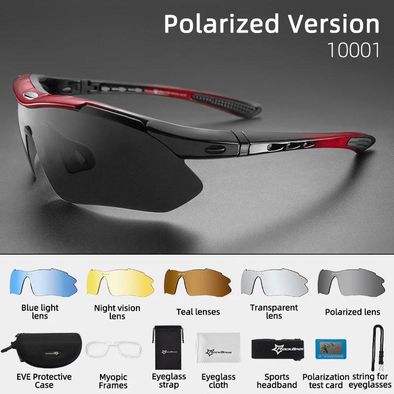 ROCKBROS Polarized Cycling Sunglasses