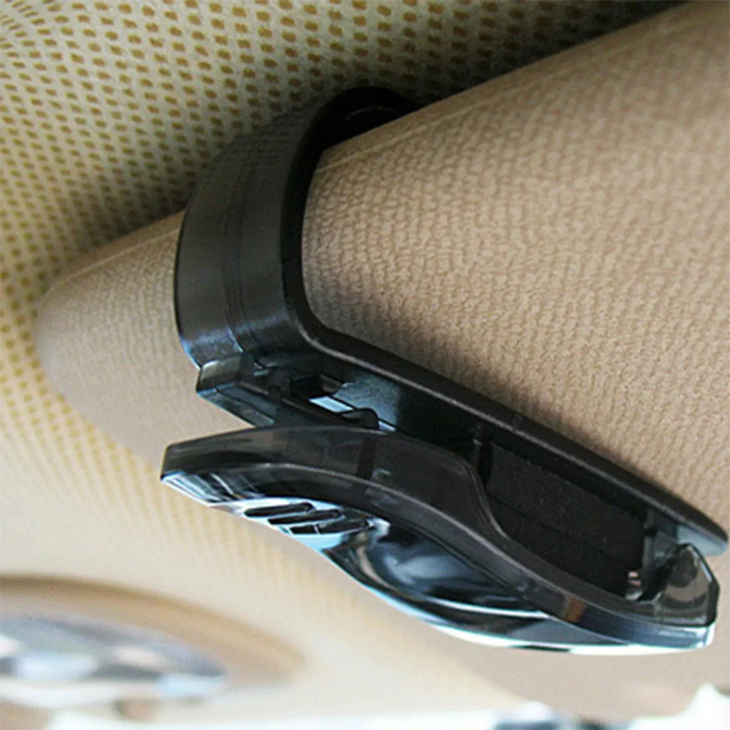 Car Visor Glasses & Card Holder (2-Pack)