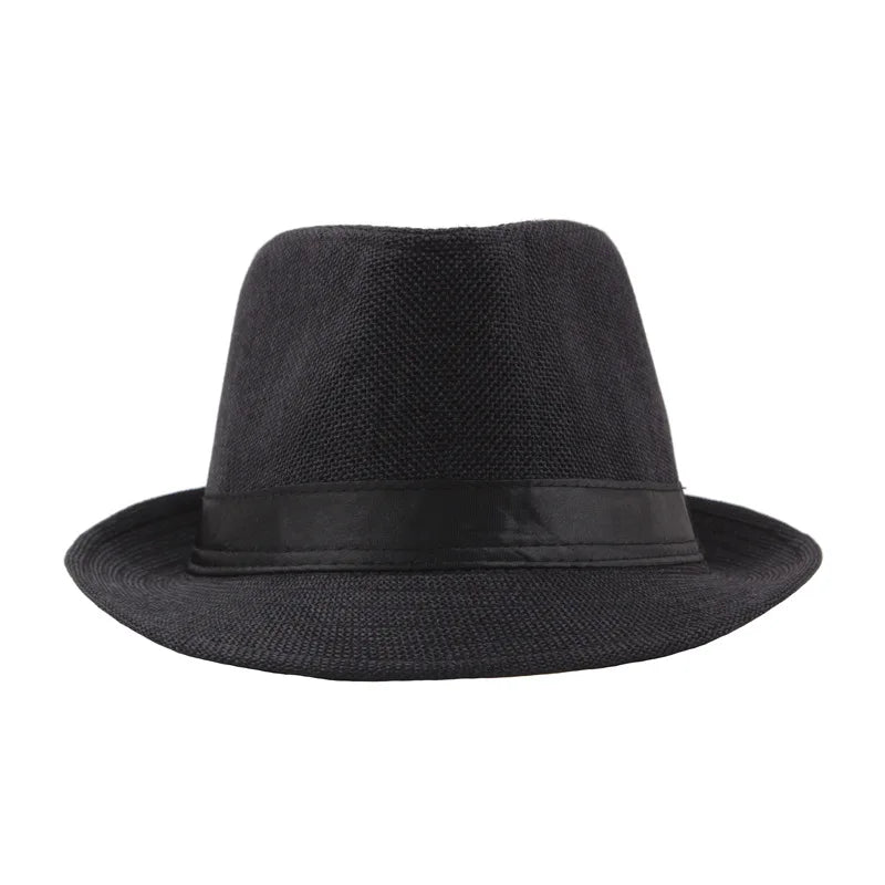 Wide-Brim Panama Sun Hat