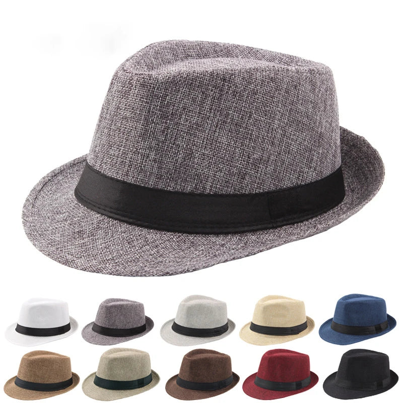 Wide-Brim Panama Sun Hat