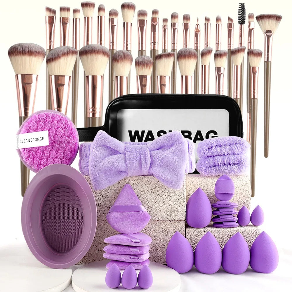 Soft Makeup Brush Kit (20/40 pcs)