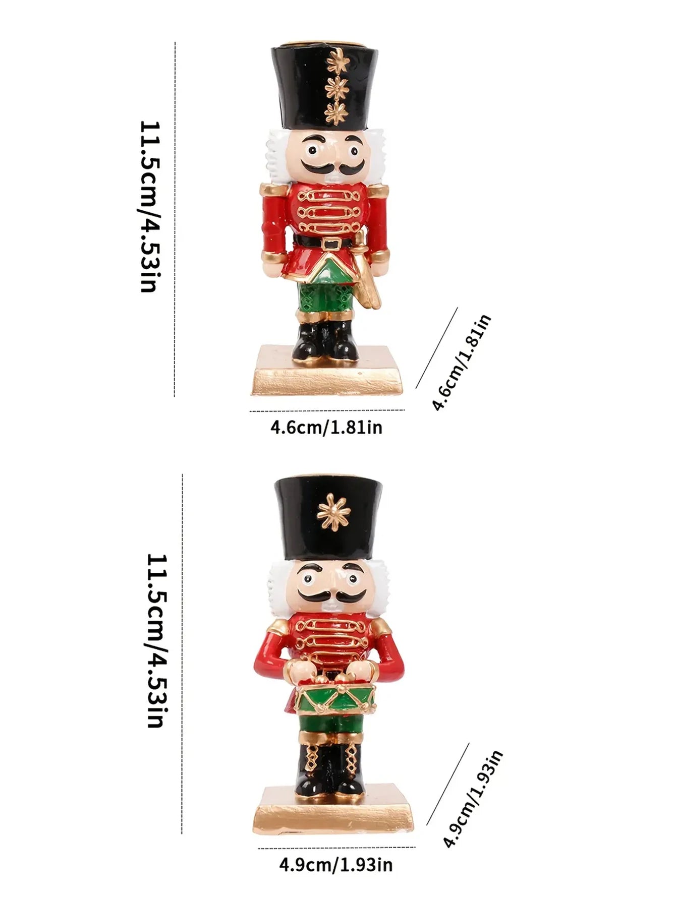 Nutcracker Candle Holder