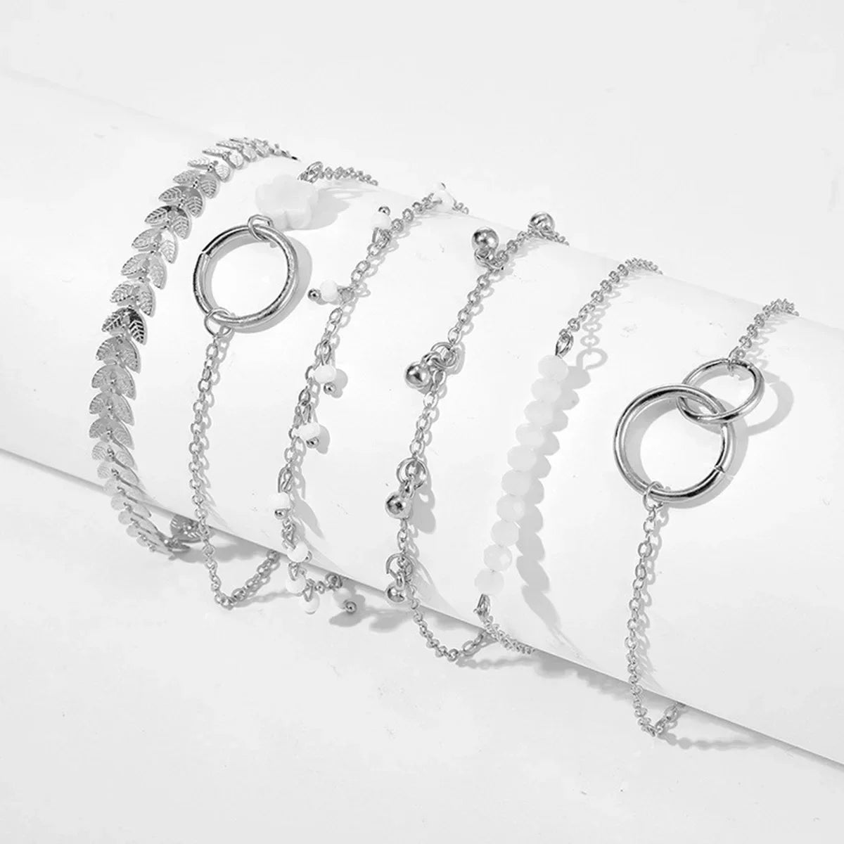 Boho Charm Bracelet Set (6 Pieces)