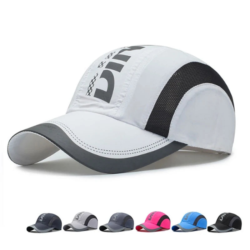 Quick-Dry Mesh Sports Cap