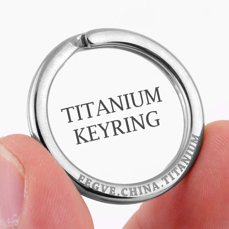 Titanium Flat Key Organizer