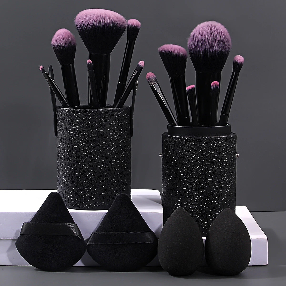 17-Piece Makeup Set with Case