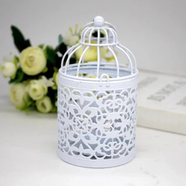 Vintage Birdcage Candle Lantern