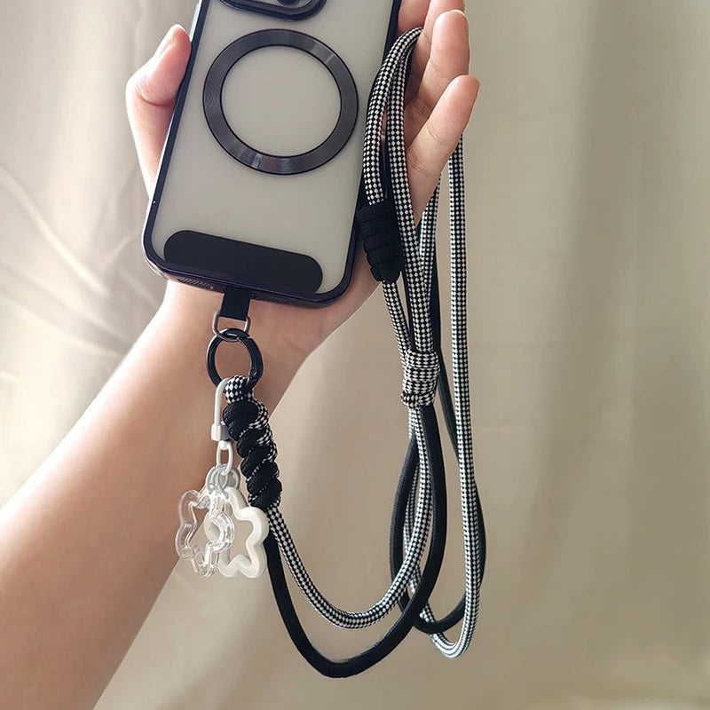 Braided Crossbody Phone Lanyard