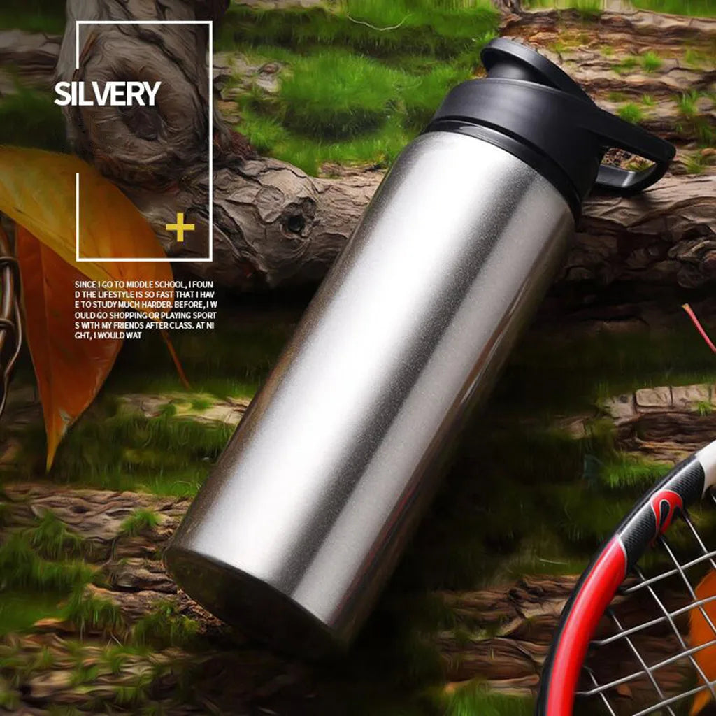 Matte Steel Sports Water Bottle