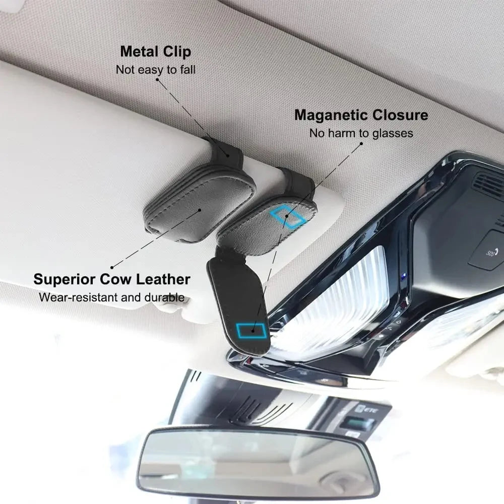 Car Visor Sunglasses Clip Holder